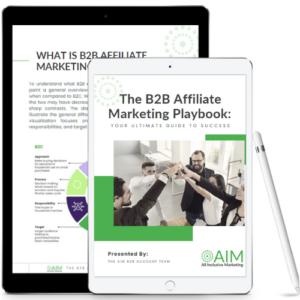 Ready to capture the revenue potential of B2B Affiliate? Our Playbook is your guide to success, offering expert guidance from setup to optimization and more.