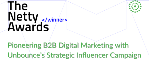 We're thrilled to announce that AIM has won a prestigious Netty Award for our innovative work in the Best Influencer Marketing Campaign (B2B) category!